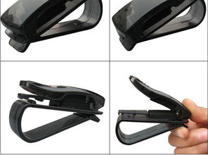 凡諾汽車眼鏡夾 多功能車載收納，輕松整理車內空間